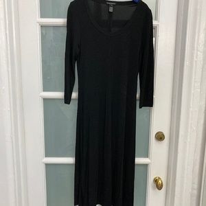 Club Monaco Midi Black Dress Size: S/P NWOT